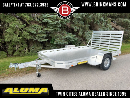 New 2026 Aluma 77x10 Utility Trailer - Full Ramp!