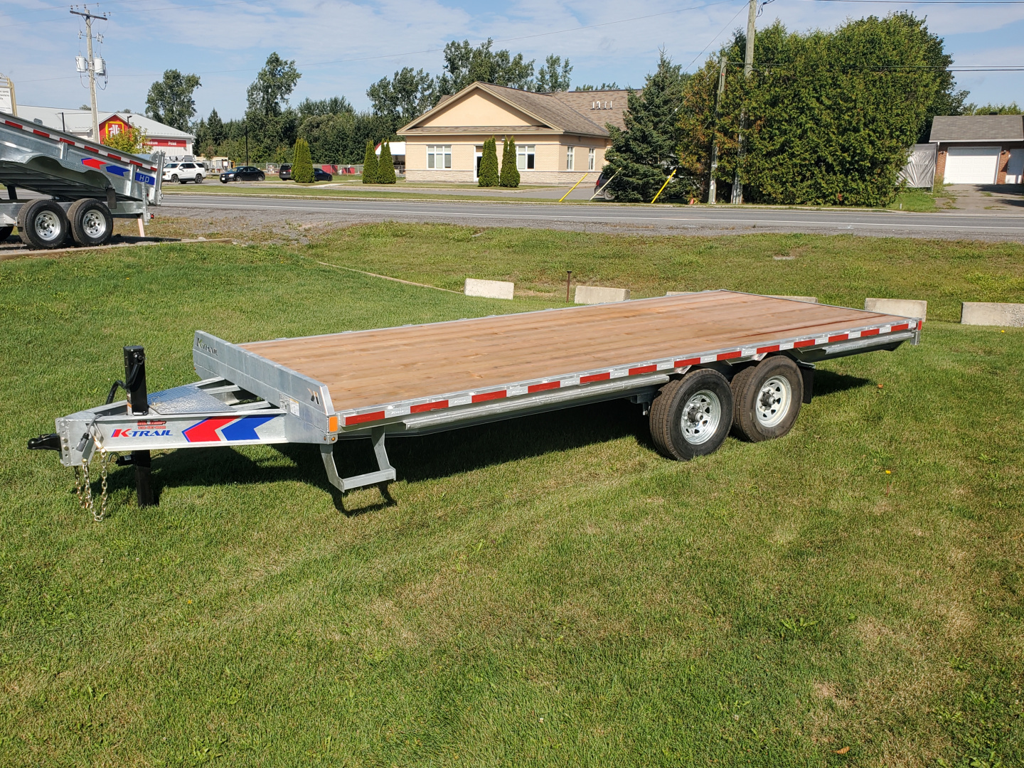 New 2026 K-Trail 20' 7 Ton Deckover Flatbed Trailer