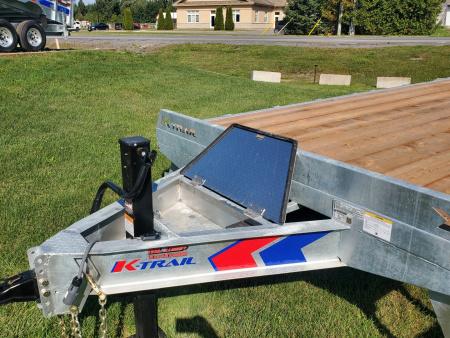 New 2026 K-Trail 20' 7 Ton Deckover Flatbed Trailer