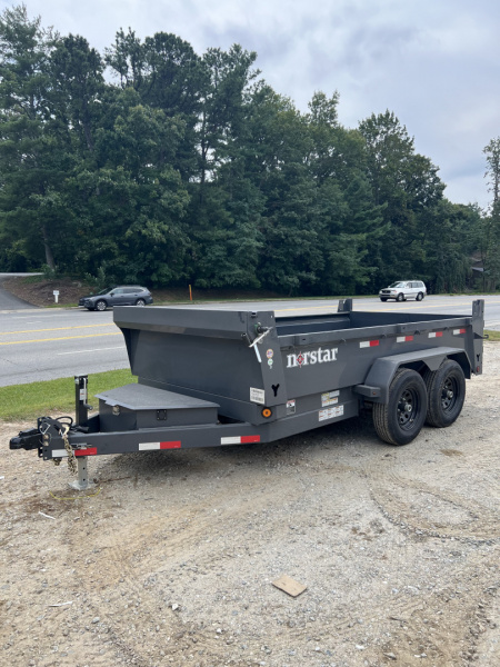 New 2026 Norstar DCB Series / 72" X 12' / 2-5,200# Electric Brake Axles / Scissor Hoist / Barn Door Rear Gates