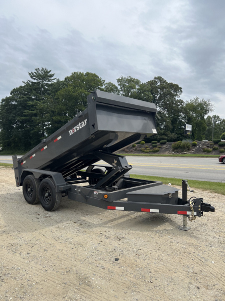 New 2026 Norstar DCB Series / 72" X 12' / 2-5,200# Electric Brake Axles / Scissor Hoist / Barn Door Rear Gates