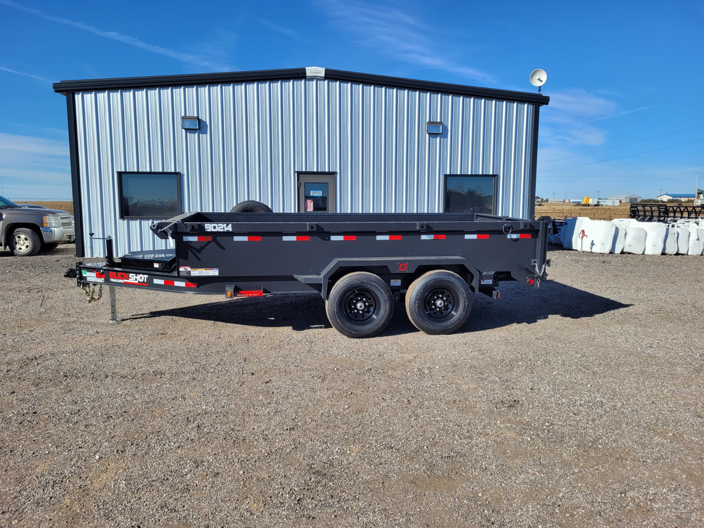 New 2026 Buckshot 83"x14' Dump Trailer W/2' Sides