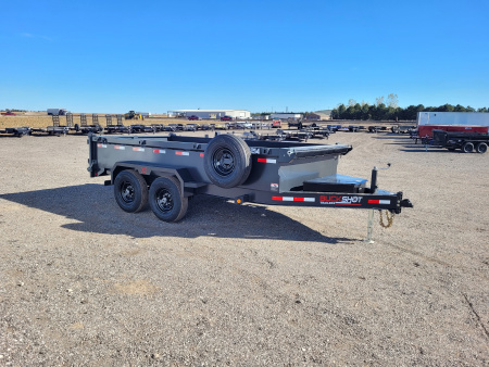 New 2026 Buckshot 83"x14' Dump Trailer W/2' Sides