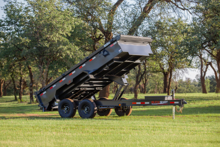 New 2026 Buckshot 83 x14' Dump Trailer 14k W2' Sides