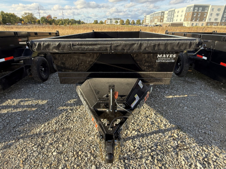 New 2026 RAWMAXX DUMP PKX14BP14K 83X14 TA 24  SIDES (GVW:14000) JET BLACK