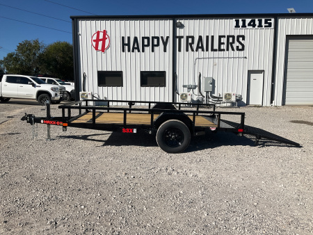 New 2026 83"x12' MAXX-D Single Axle Utility – S3X