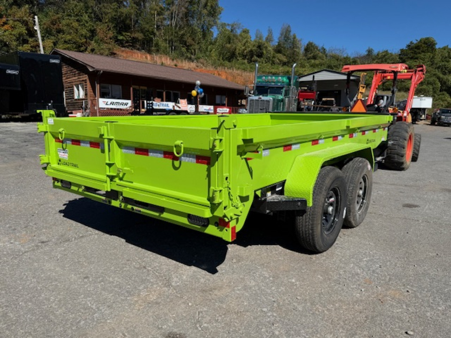 New 2026 Load Trail 7x14 14k 18" sides Dump Trailer