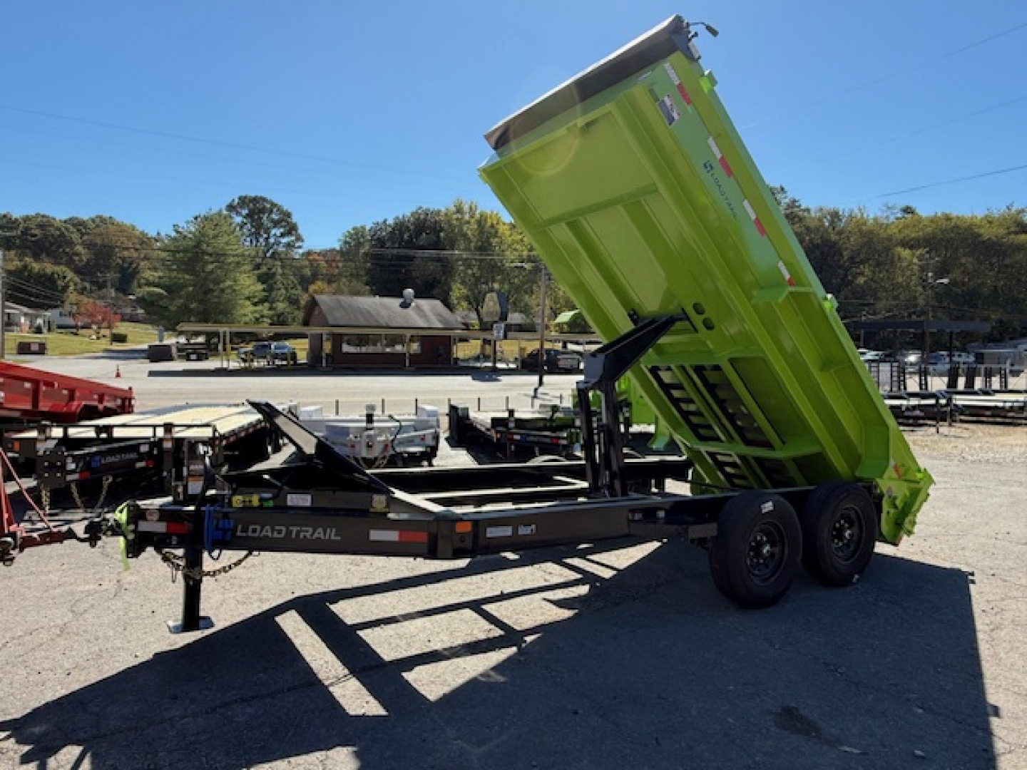 New 2026 Load Trail 7x14 14k 18" sides Dump Trailer