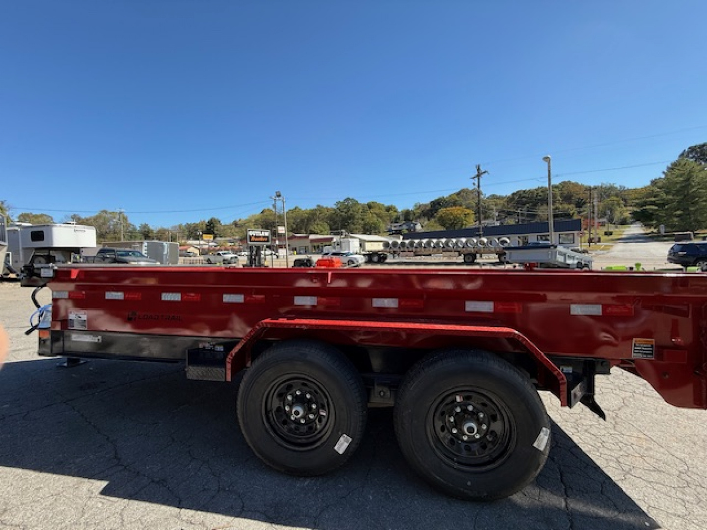 New 2026 Load Trail 7x14 14k 18" sides Dump Trailer