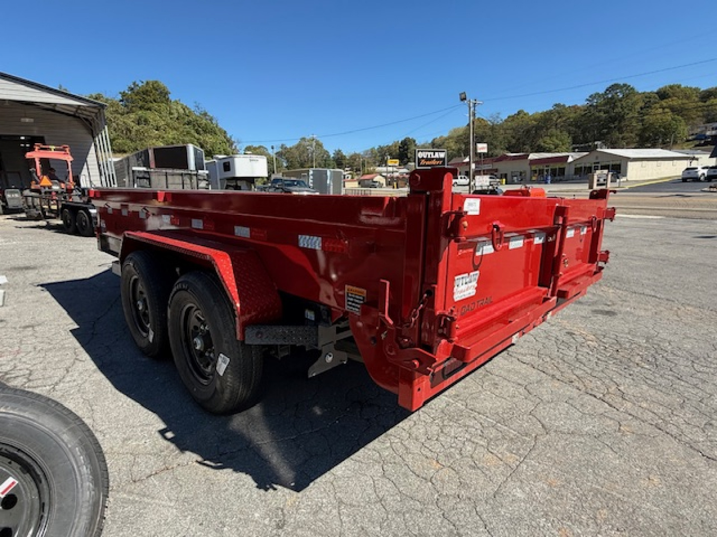 New 2026 Load Trail 7x14 14k 18" sides Dump Trailer