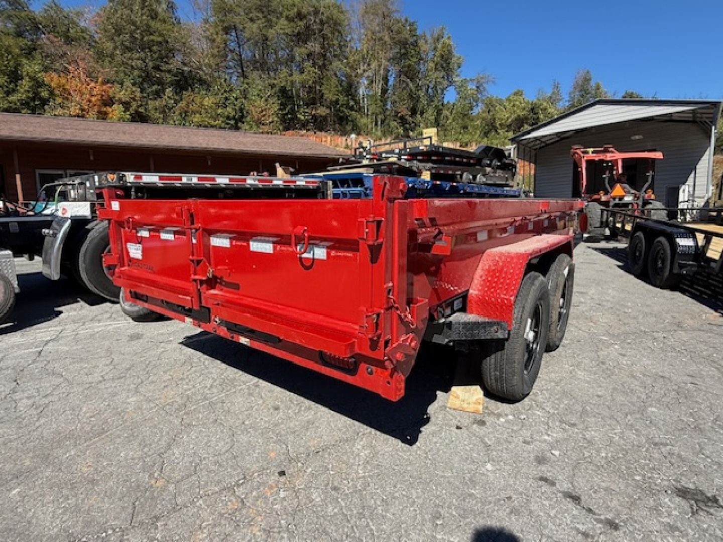 New 2026 Load Trail 7x14 14k 18" sides Dump Trailer