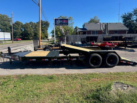 New 2026 Liberty 83x22 (16+6) Split Deck Power Tilt