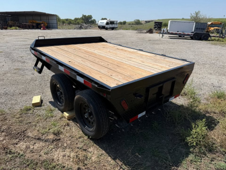 New 2025 P&C Trailers 6x8 Mini Deckover Trailer