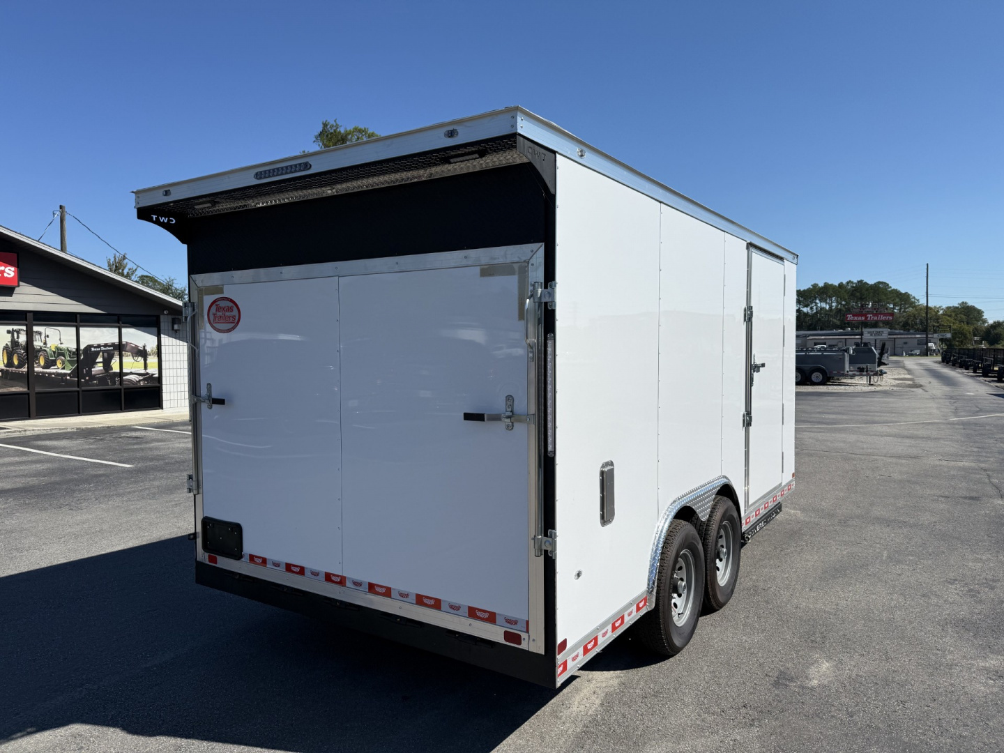 New TX8.5X16TA5 TEXAS TRAILERS 8.5' X 16' ENCLOSED / CARGO TRAILER W/ STP PACKAGE