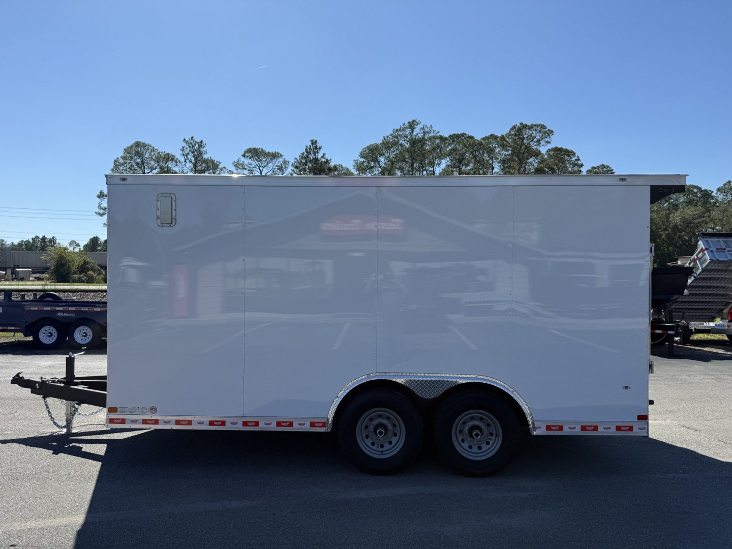 New TX8.5X16TA5 TEXAS TRAILERS 8.5' X 16' ENCLOSED / CARGO TRAILER W/ STP PACKAGE