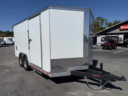 New TX8.5X16TA5 TEXAS TRAILERS 8.5' X 16' ENCLOSED / CARGO TRAILER W/ STP PACKAGE