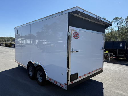 New TX8.5X16TA5 TEXAS TRAILERS 8.5' X 16' ENCLOSED / CARGO TRAILER W/ STP PACKAGE