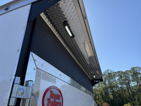 New TX8.5X16TA5 TEXAS TRAILERS 8.5' X 16' ENCLOSED / CARGO TRAILER W/ STP PACKAGE