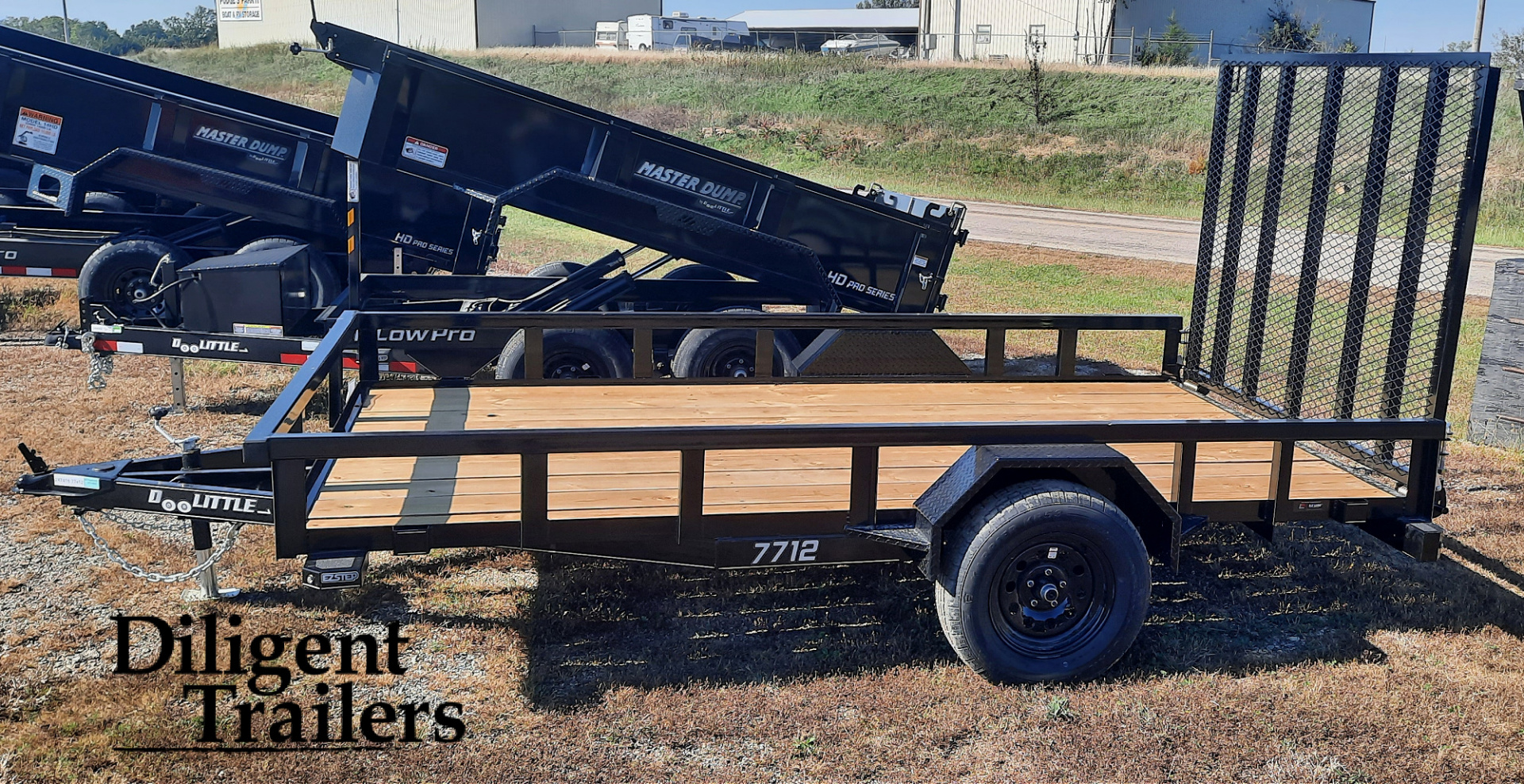 New 2026 Doolittle Trailers 77" x12' Utility Trailer