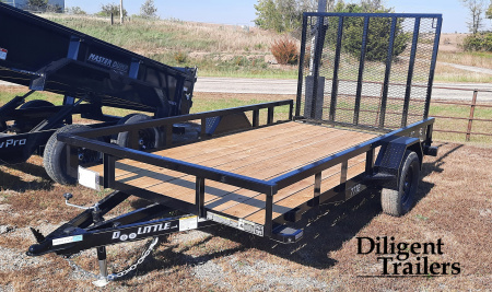 New 2026 Doolittle Trailers 77  x12' Utility Trailer
