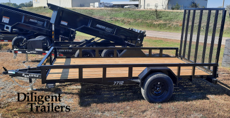 New 2026 Doolittle Trailers 77" x12' Utility Trailer