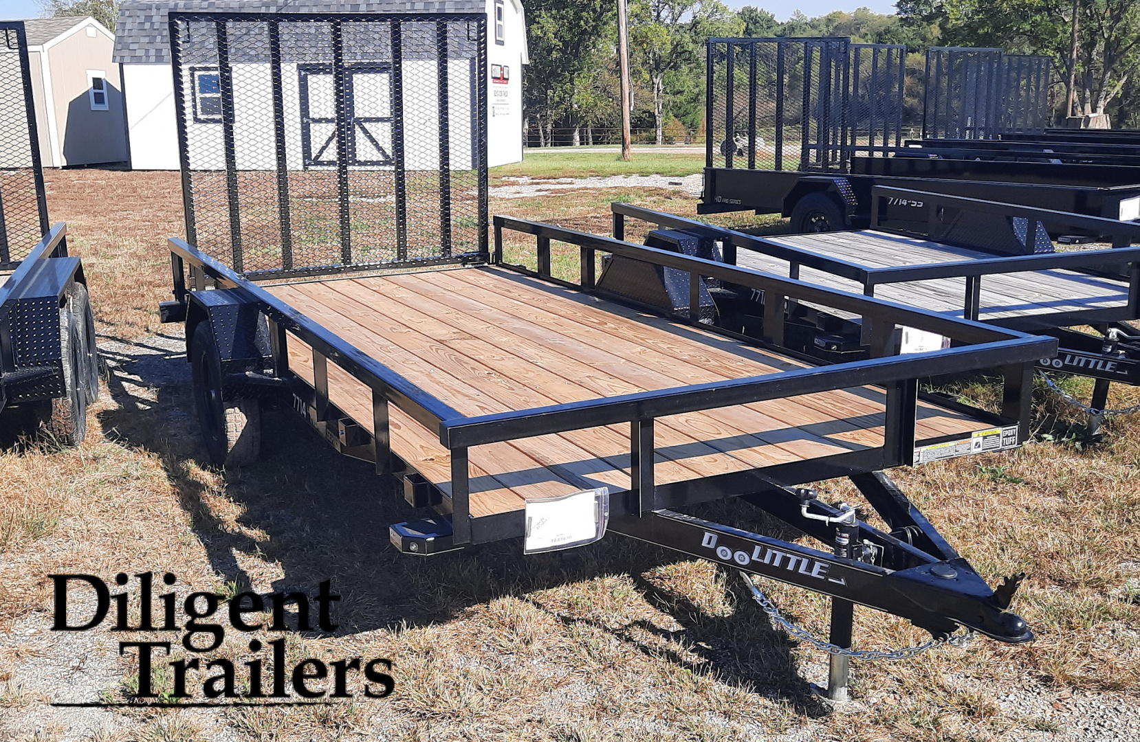New 2026 Doolittle Trailers 77 x14' Utility Trailer