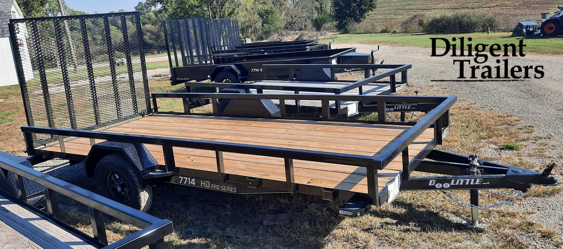 New 2026 Doolittle Trailers 77 x14' Utility Trailer