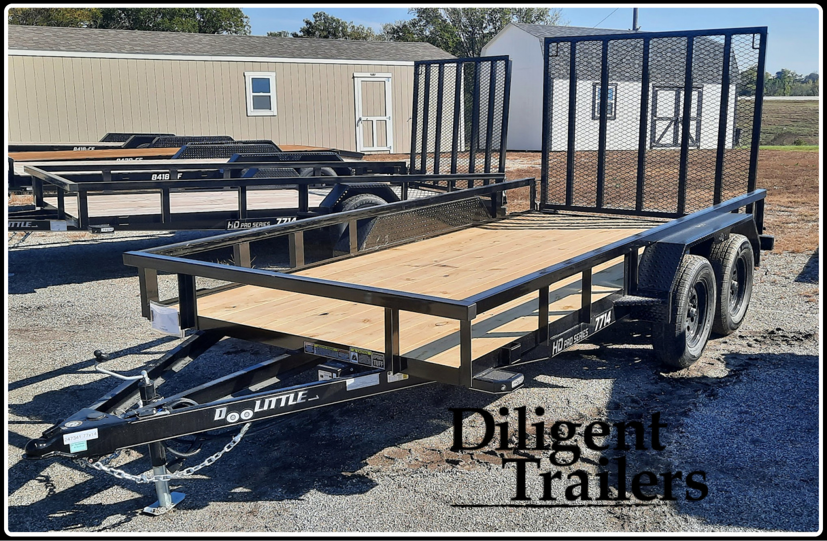 New 2026 Doolittle Trailers 77 x14' Utility Trailer