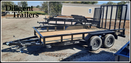 New 2026 Doolittle Trailers 77 x14' Utility Trailer