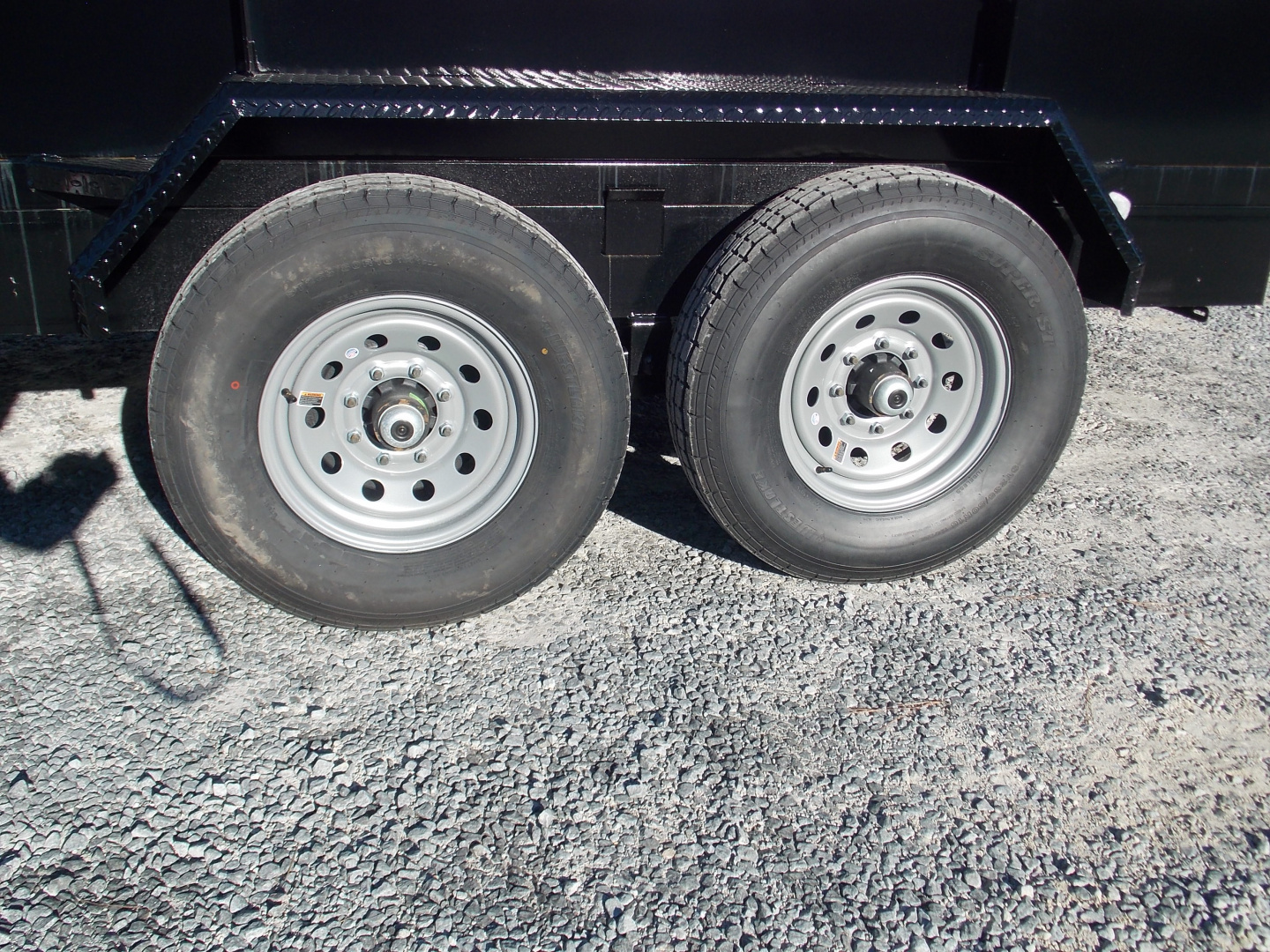 New 2025 Hawke Trailers FLPT-7K-7X16H Dump Trailer