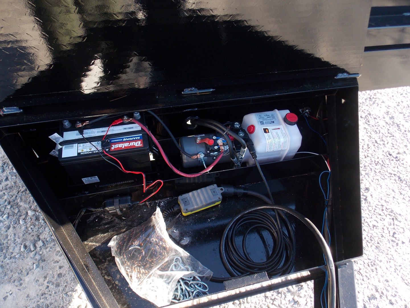 New 2025 Hawke Trailers FLPT-7K-7X16H Dump Trailer