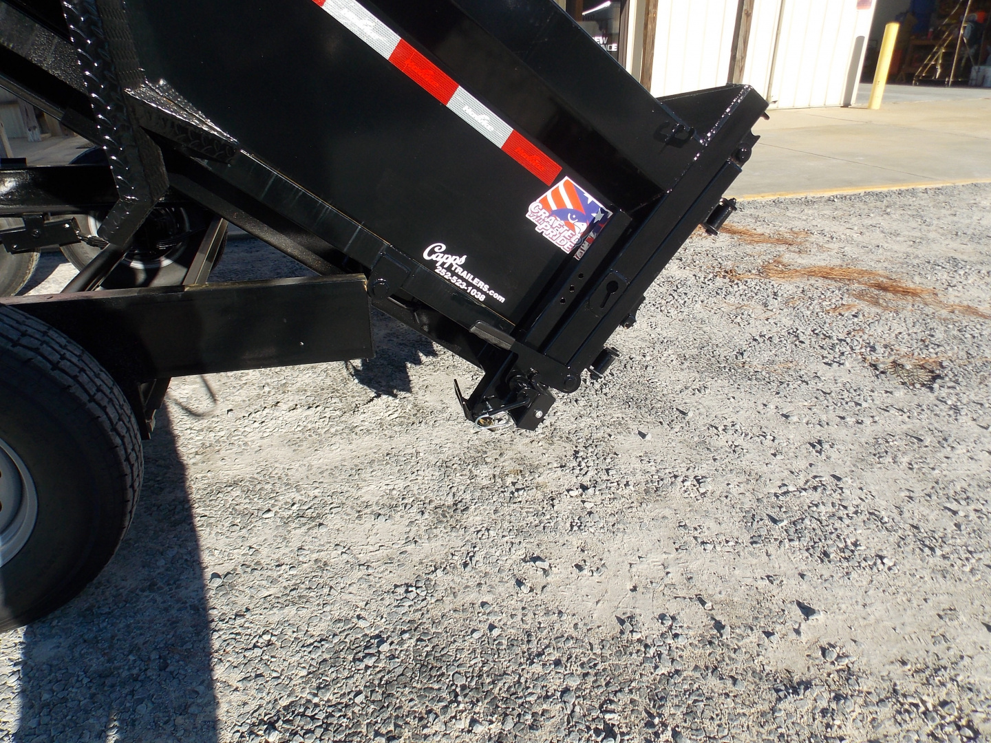 New 2025 Hawke Trailers FLPT-7K-7X16H Dump Trailer