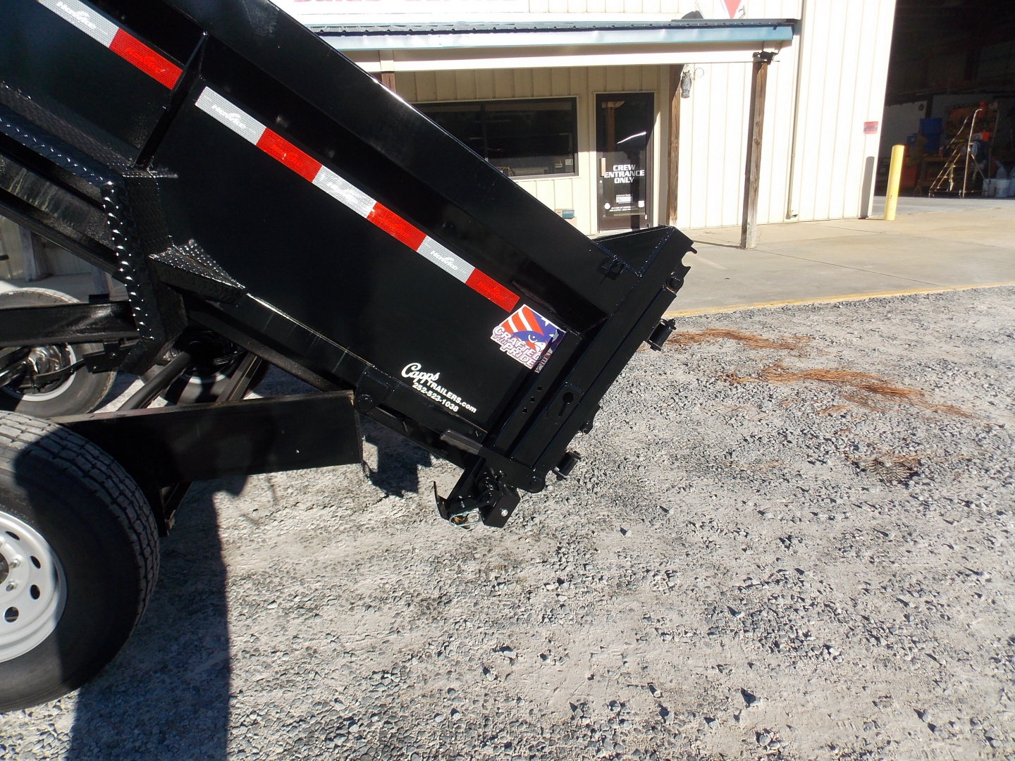 New 2025 Hawke Trailers FLPT-7K-7X16H Dump Trailer