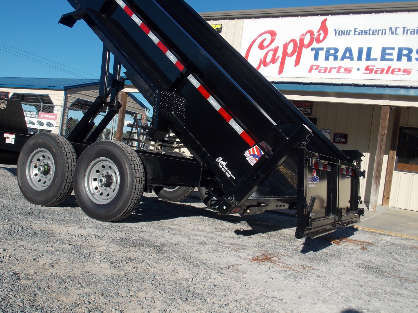 New 2025 Hawke Trailers FLPT-7K-7X16H Dump Trailer