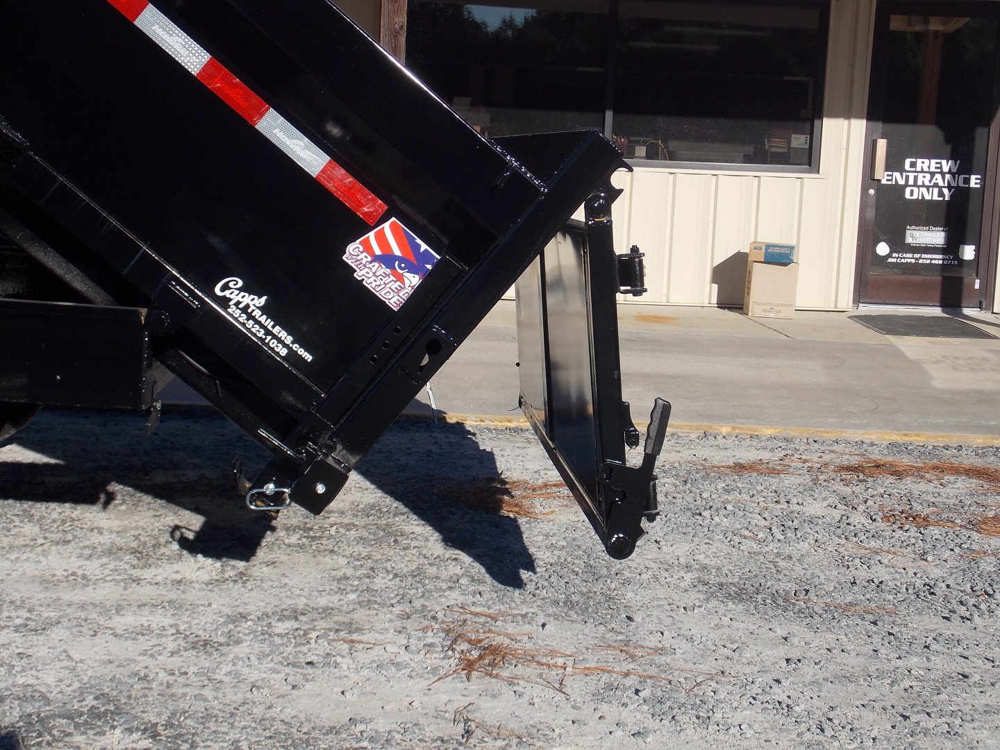 New 2025 Hawke Trailers FLPT-7K-7X16H Dump Trailer