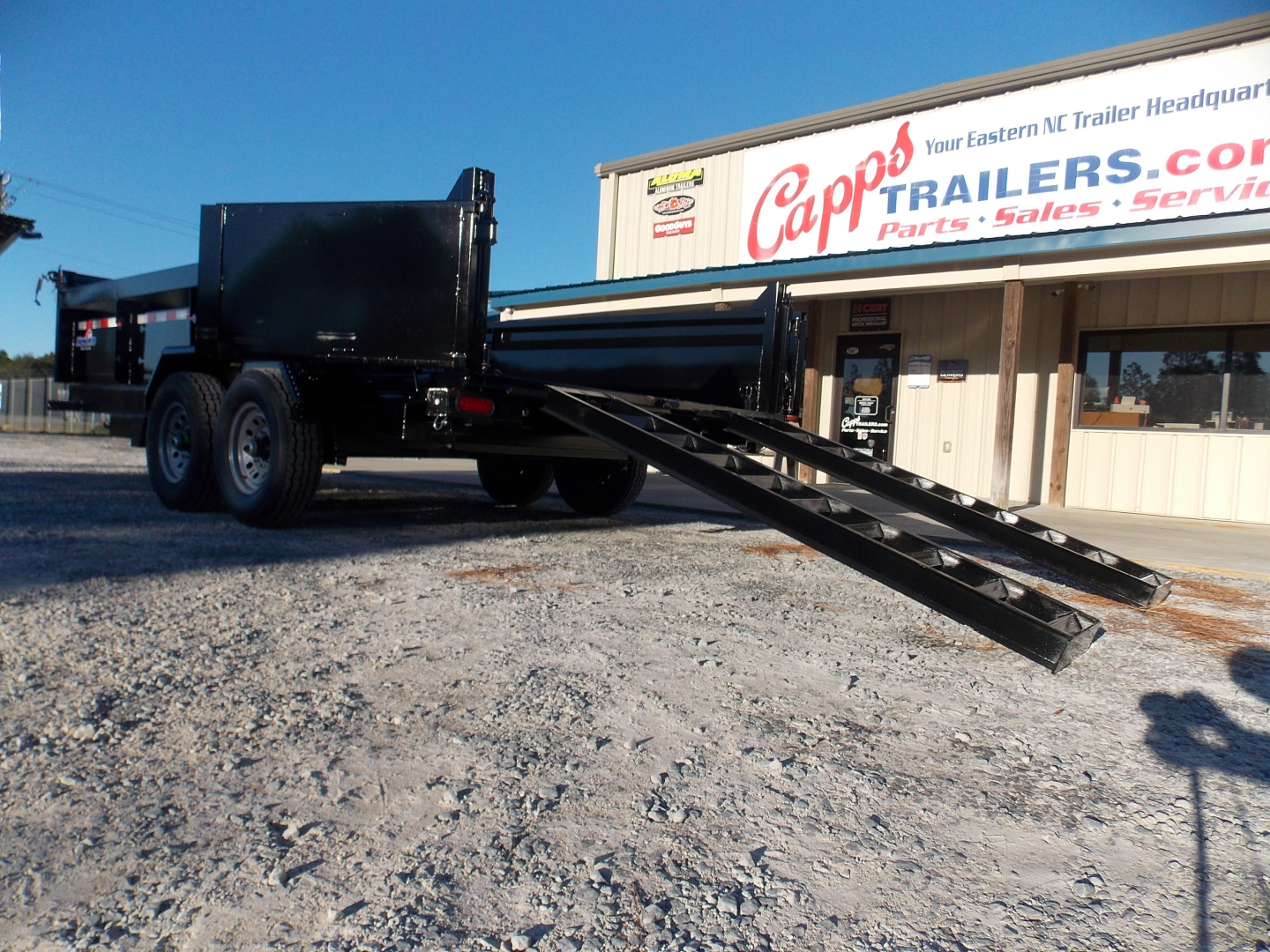 New 2025 Hawke Trailers FLPT-7K-7X16H Dump Trailer