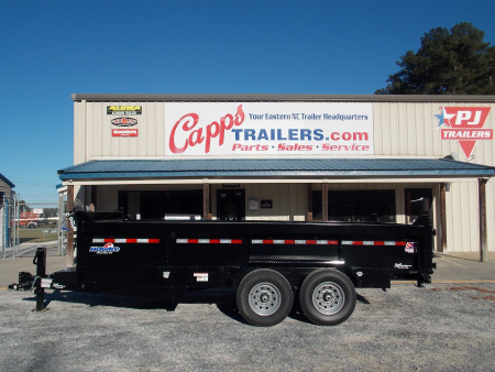 New 2025 Hawke Trailers FLPT-7K-7X16H Dump Trailer