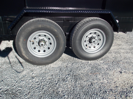 New 2025 Hawke Trailers FLPT-7K-7X16H Dump Trailer