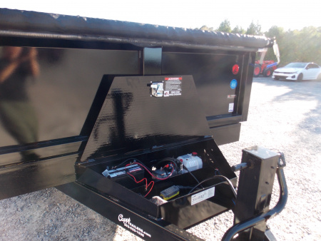 New 2025 Hawke Trailers FLPT-7K-7X16H Dump Trailer