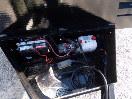 New 2025 Hawke Trailers FLPT-7K-7X16H Dump Trailer