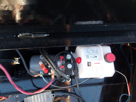 New 2025 Hawke Trailers FLPT-7K-7X16H Dump Trailer