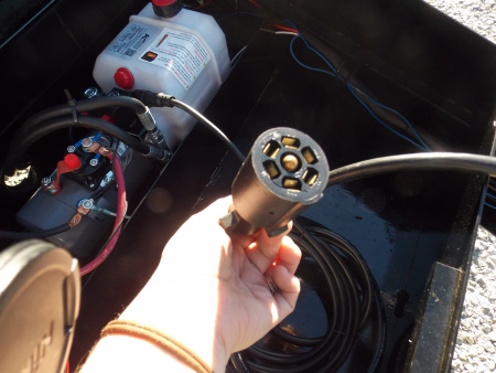 New 2025 Hawke Trailers FLPT-7K-7X16H Dump Trailer