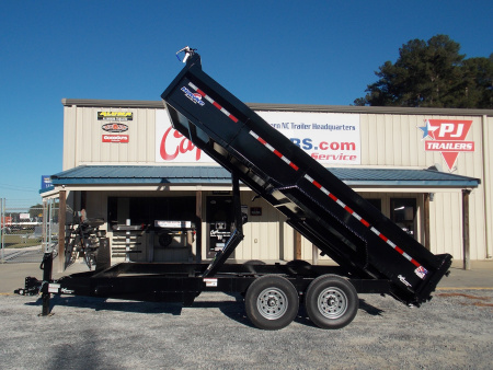 New 2025 Hawke Trailers FLPT-7K-7X16H Dump Trailer