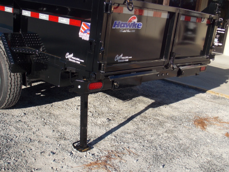 New 2025 Hawke Trailers FLPT-7K-7X16H Dump Trailer