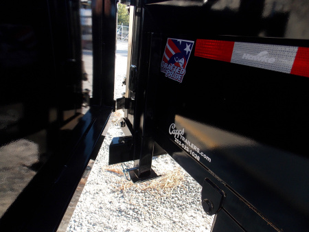 New 2025 Hawke Trailers FLPT-7K-7X16H Dump Trailer