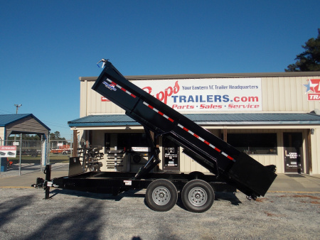 New 2025 Hawke Trailers FLPT-7K-7X16H Dump Trailer