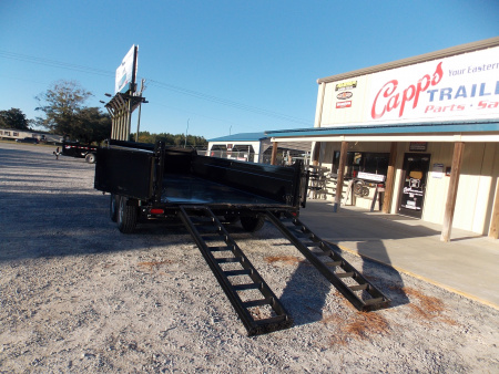 New 2025 Hawke Trailers FLPT-7K-7X16H Dump Trailer