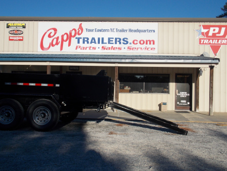 New 2025 Hawke Trailers FLPT-7K-7X16H Dump Trailer