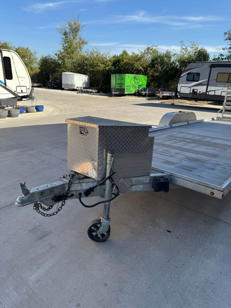 New 2018 Polaris Trailers 24' ALL ALUMINUM TRAILER OPEN TRAILER Utility Trailer GATE DEALER DEMO