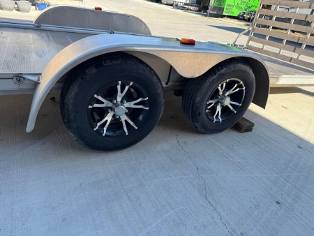 New 2018 Polaris Trailers 24' ALL ALUMINUM TRAILER OPEN TRAILER Utility Trailer GATE DEALER DEMO